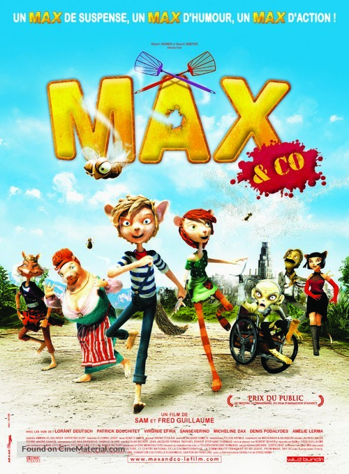 Max &amp; Co - French Movie Poster