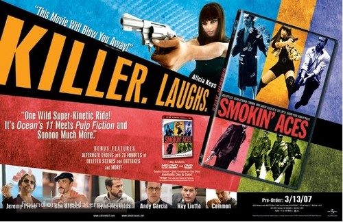 Smokin&#039; Aces - Video release movie poster