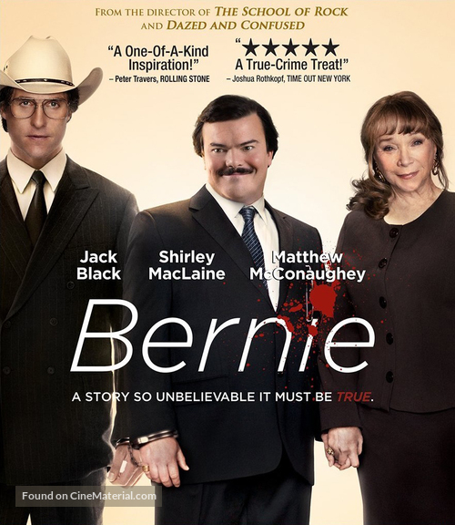 Bernie - Blu-Ray movie cover