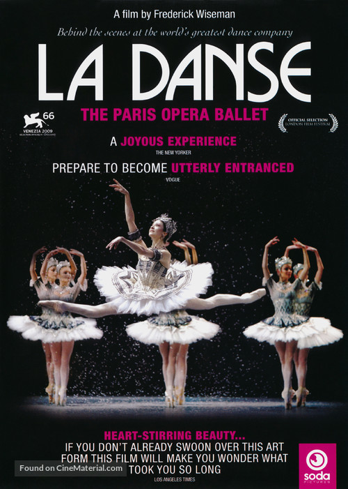 La danse - Le ballet de l&#039;Op&eacute;ra de Paris - British Movie Cover