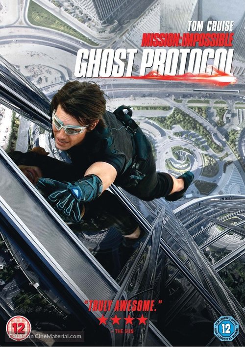 Mission: Impossible - Ghost Protocol - British DVD movie cover