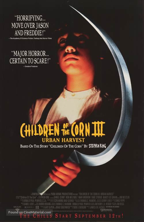 Children of the Corn III - Movie Poster