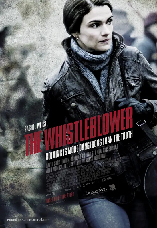 The Whistleblower - Australian Movie Poster