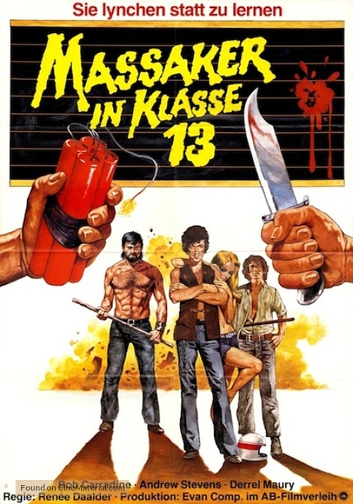 Massacre at Central High - German Movie Poster