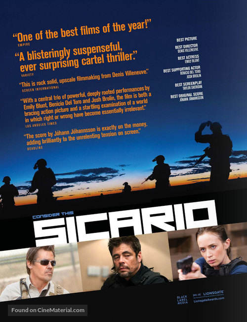 Sicario - Movie Poster