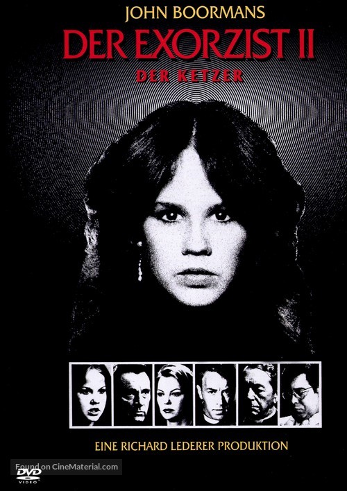 Exorcist II: The Heretic - German DVD movie cover