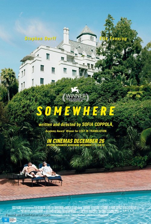 Somewhere - Australian Movie Poster