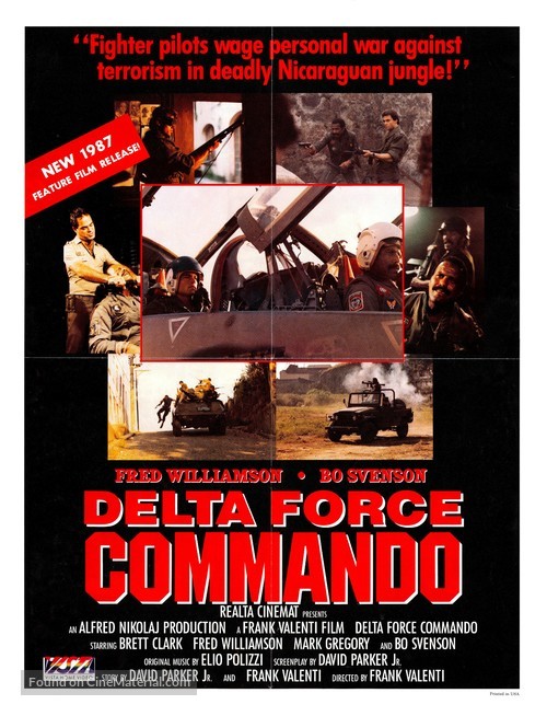 Delta Force Commando - Movie Poster