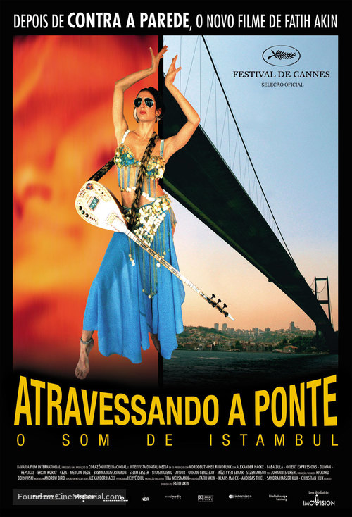 Crossing the Bridge: The Sound of Istanbul - Brazilian Movie Poster