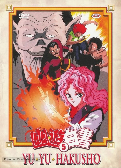 &quot;Y&ucirc; y&ucirc; hakusho&quot; - French DVD movie cover