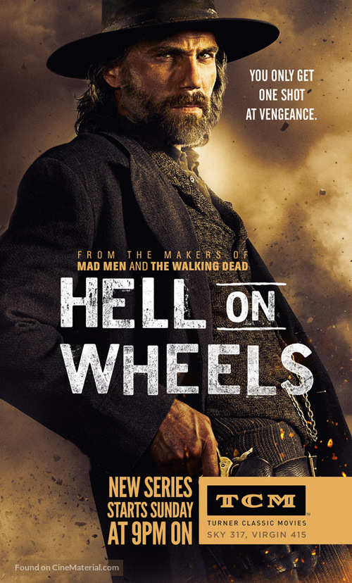 &quot;Hell on Wheels&quot; - British Movie Poster