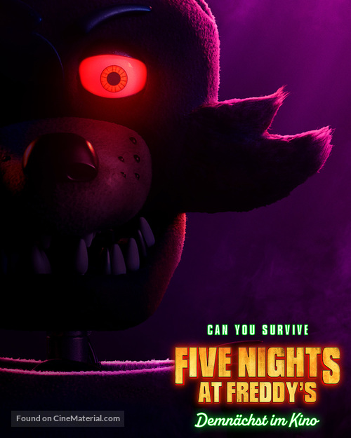 Five Nights at Freddy&#039;s - German Movie Poster