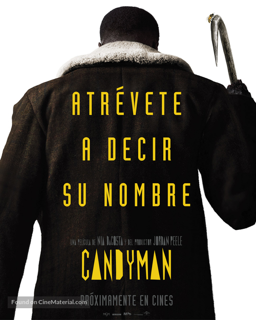 Candyman - Spanish Movie Poster