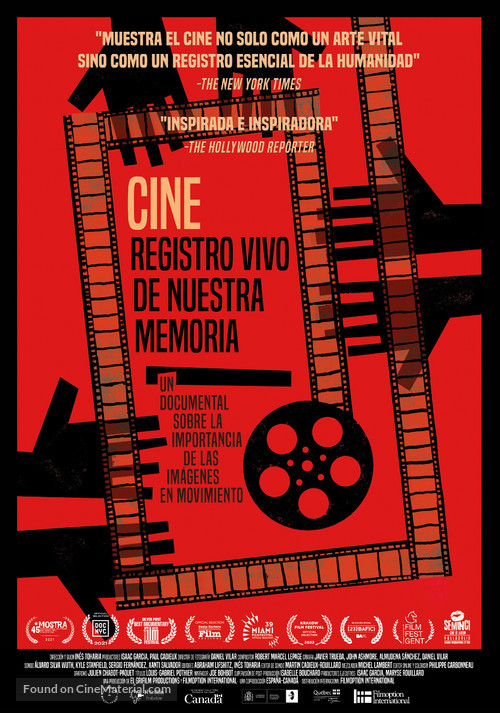 Film, the Living Record of our Memory - Spanish Movie Poster