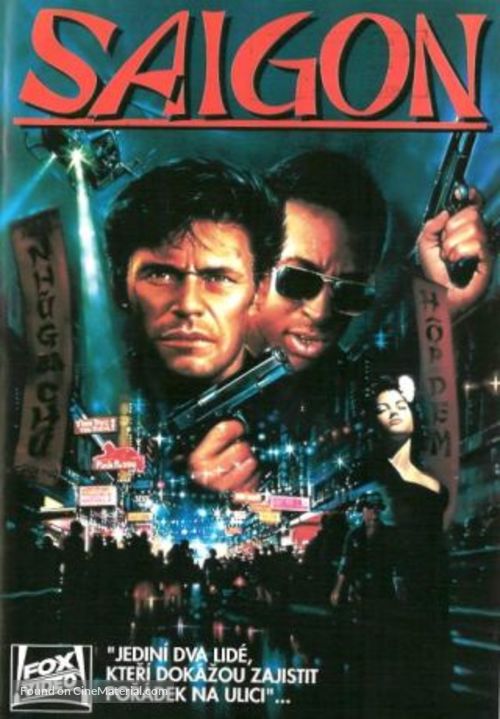 Saigon - Czech DVD movie cover