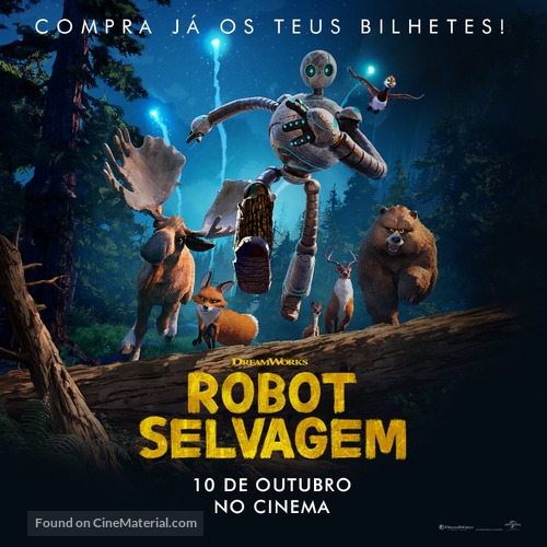 The Wild Robot - Portuguese Movie Poster