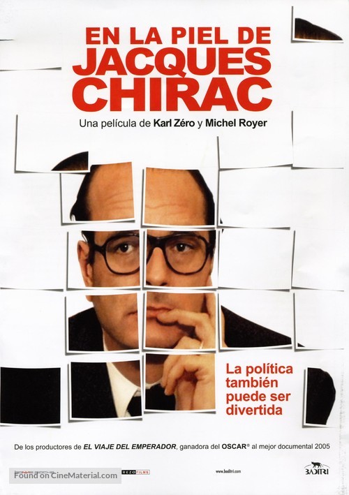 Dans la peau de Jacques Chirac - Spanish poster