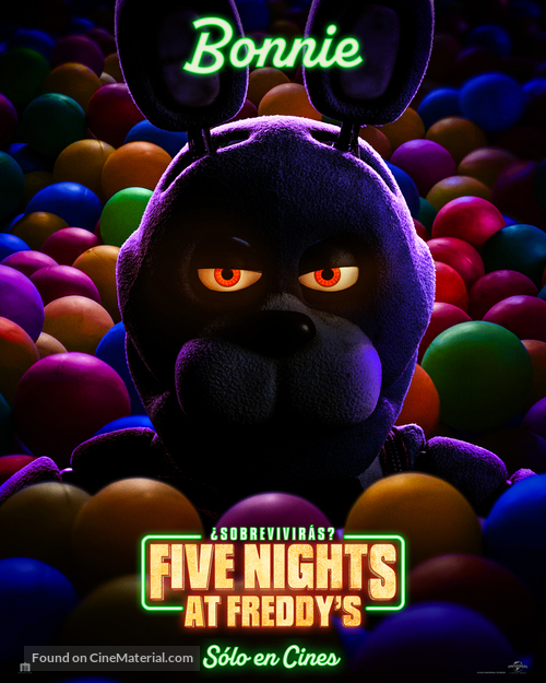 Five Nights at Freddy&#039;s - Mexican Movie Poster