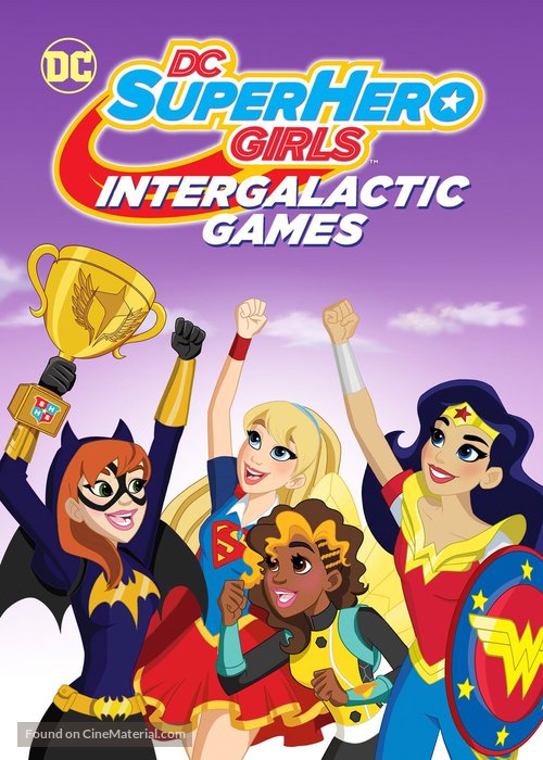 DC Super Hero Girls: Intergalactic Games - DVD movie cover
