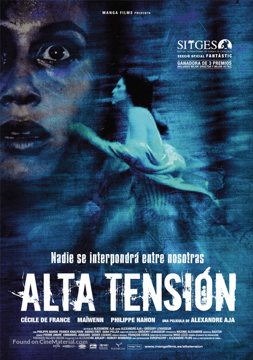 Haute tension - Spanish Movie Poster
