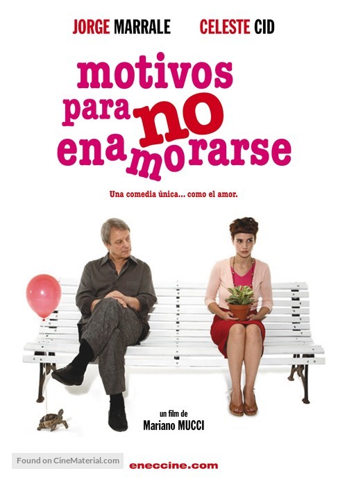 Motivos para no enamorarse - Uruguayan Movie Poster