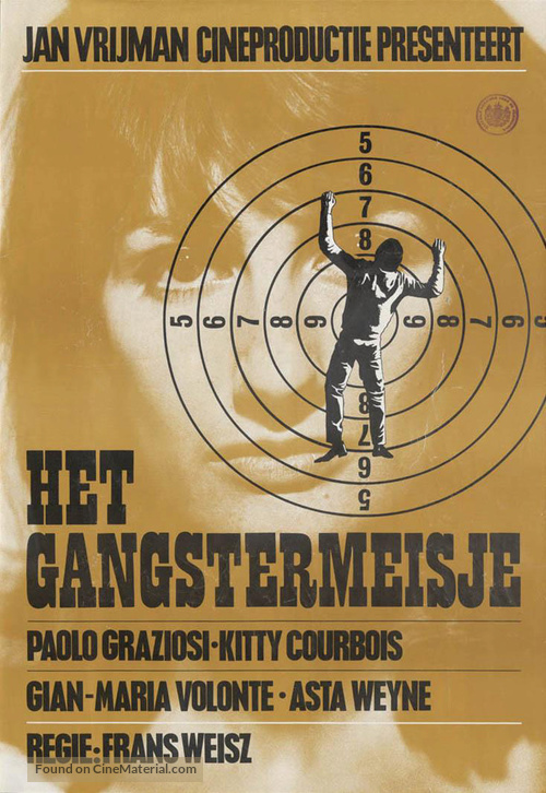 Het gangstermeisje - Dutch Movie Poster