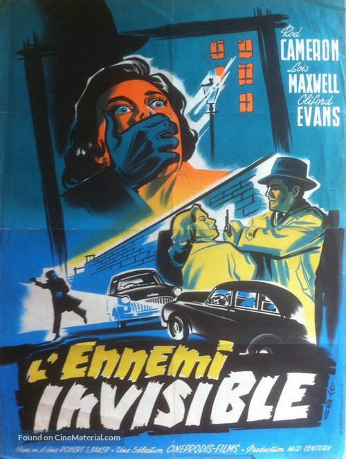 Passport to Treason - French Movie Poster