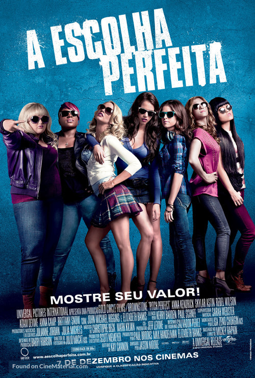 Pitch Perfect - Brazilian Movie Poster