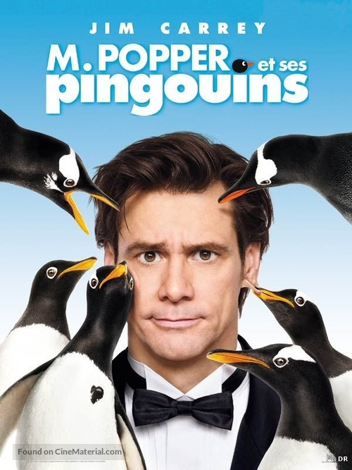 Mr. Popper&#039;s Penguins - French Movie Poster