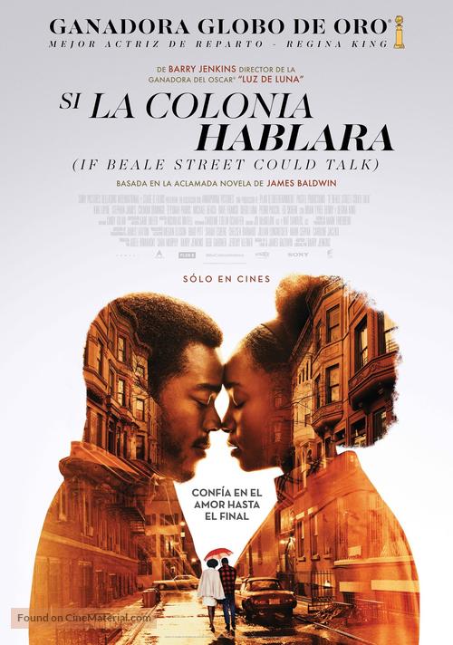 If Beale Street Could Talk - Mexican Movie Poster