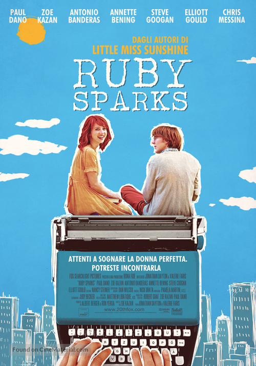 Ruby Sparks - Italian Movie Poster