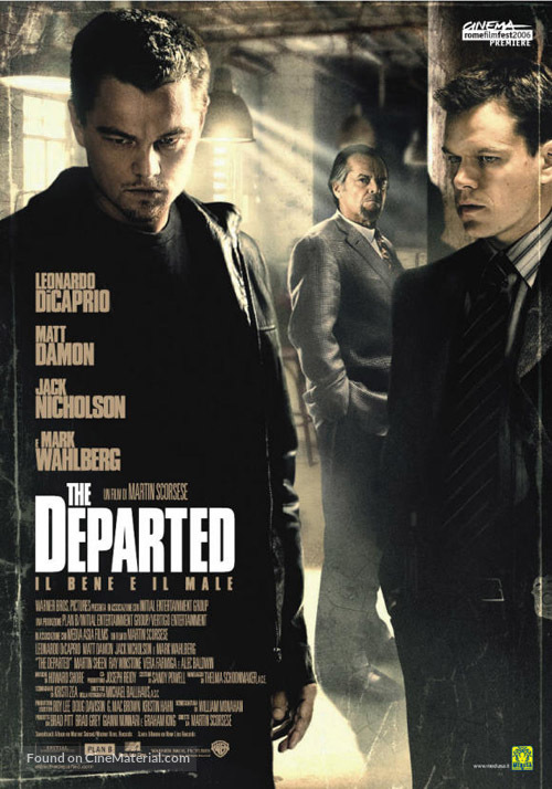 The Departed - Italian Movie Poster