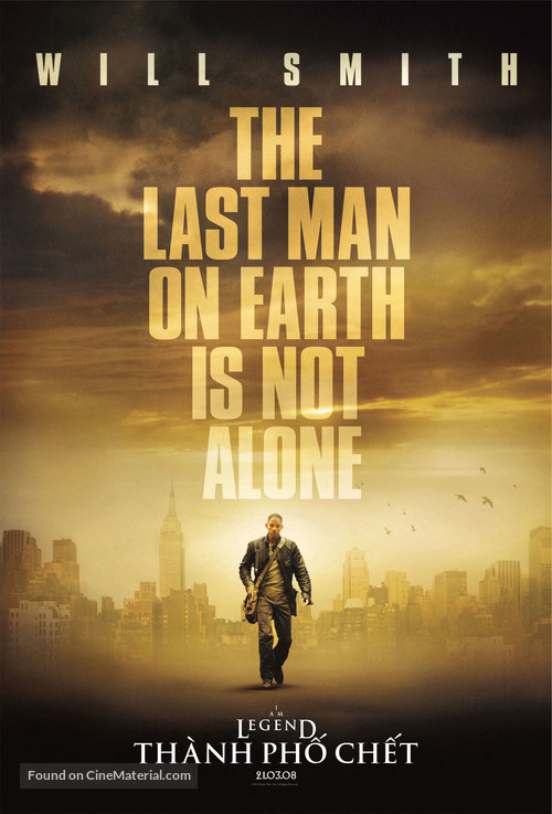 I Am Legend - Vietnamese Movie Poster