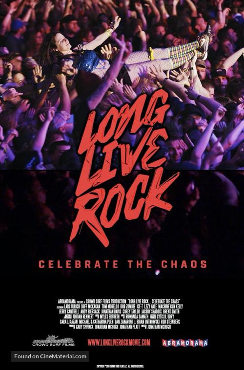 Long Live Rock... Celebrate the Chaos - Movie Poster