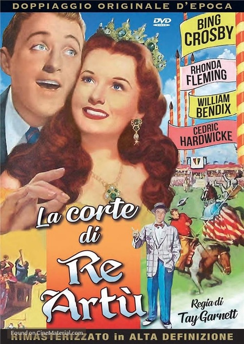 A Connecticut Yankee in King Arthur&#039;s Court - Italian DVD movie cover