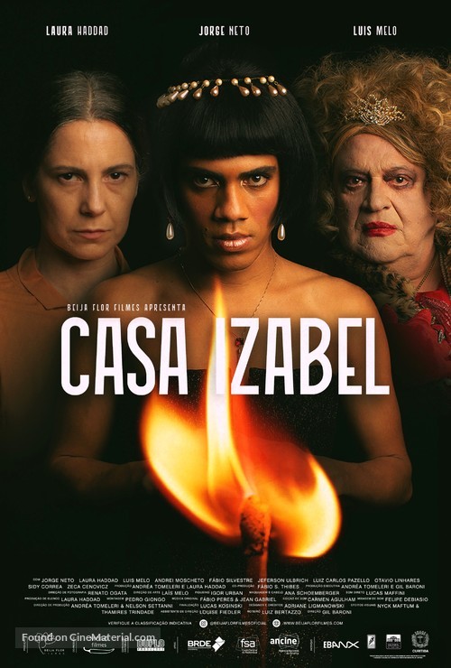 Casa Izabel - Brazilian Movie Poster