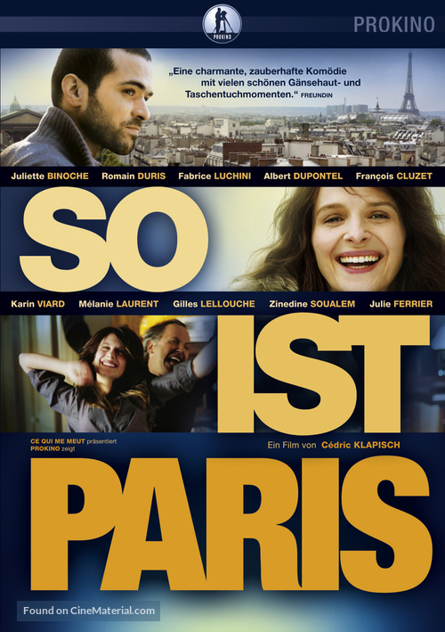 Paris - German Movie Cover