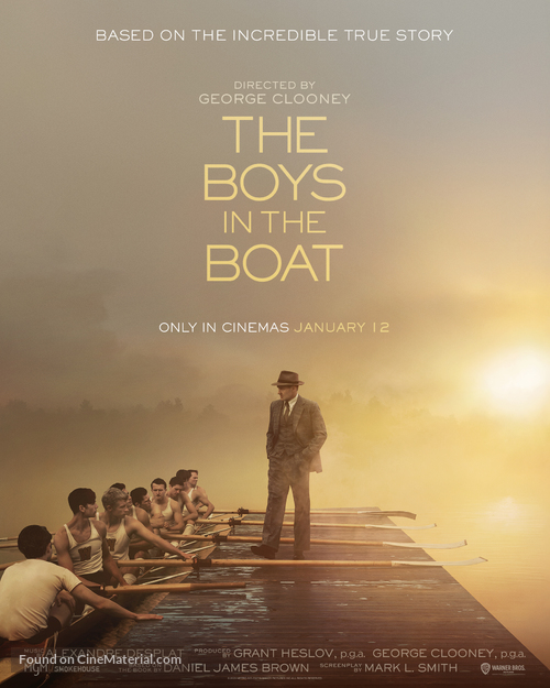 The Boys in the Boat - British Movie Poster