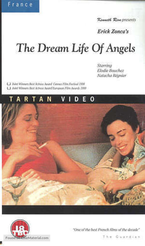 La vie r&ecirc;v&eacute;e des anges - British VHS movie cover