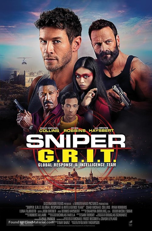 Sniper: G.R.I.T. - Global Response &amp; Intelligence Team - Movie Poster