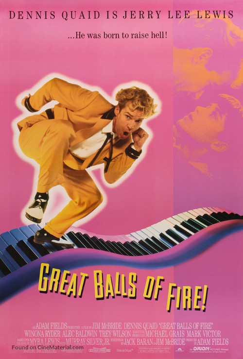 Great Balls Of Fire - Movie Poster