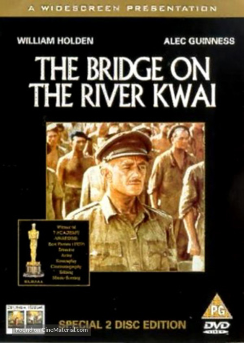 The Bridge on the River Kwai - British Movie Cover