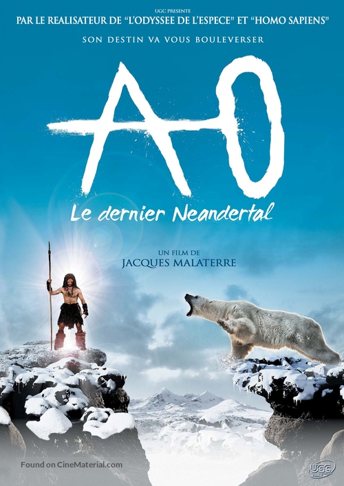 Ao, le dernier N&eacute;andertal - French Movie Cover