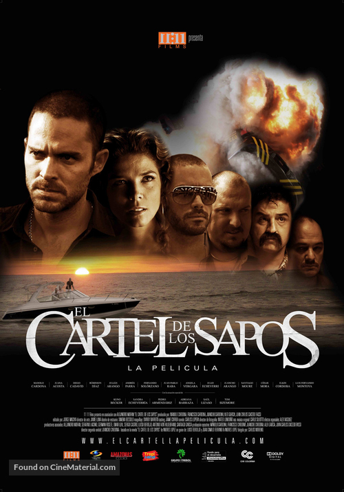 El cartel de los sapos - Colombian Movie Poster