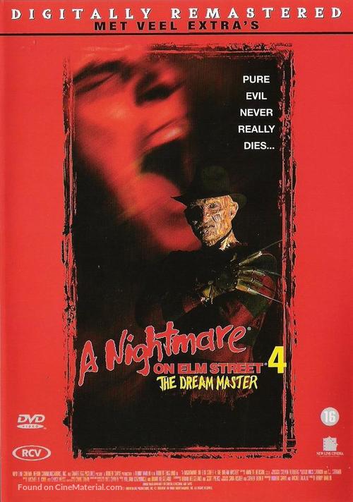 A Nightmare on Elm Street 4: The Dream Master - Dutch Movie Cover