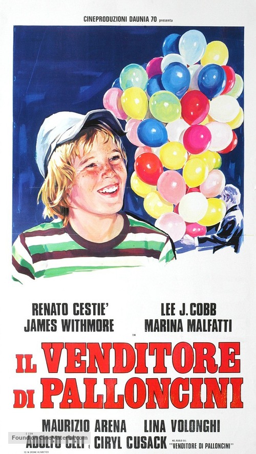 Il venditore di palloncini - Italian Movie Poster