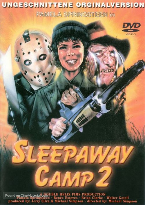 Sleepaway Camp II: Unhappy Campers - German Movie Cover