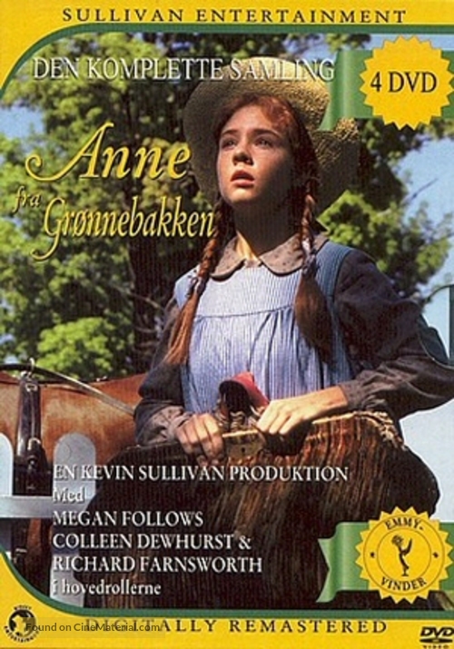 Anne of Green Gables - Danish DVD movie cover
