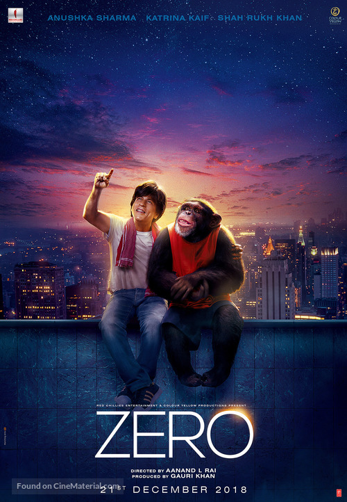 ZERO - Indian Movie Poster