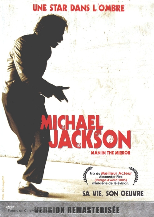 Man in the Mirror: The Michael Jackson Story - French DVD movie cover